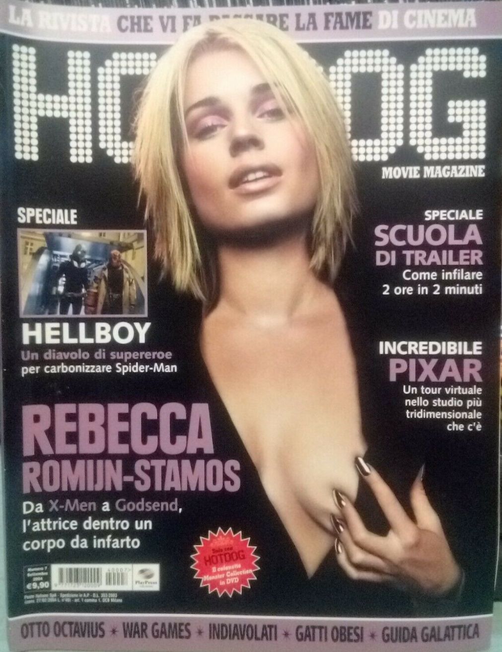 HOTDOG (It) magazine side cover Issue 7   September 2004